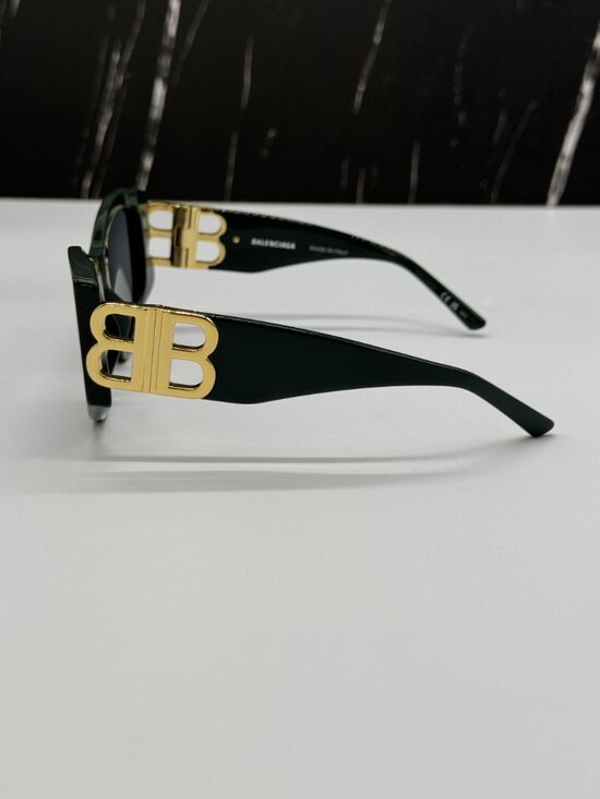 NEW BALENCIAGA BB0287S 005 GREEN CAT EYE WOMEN SUNGLASSES BALENCIAGA EYEWEAR main image 9